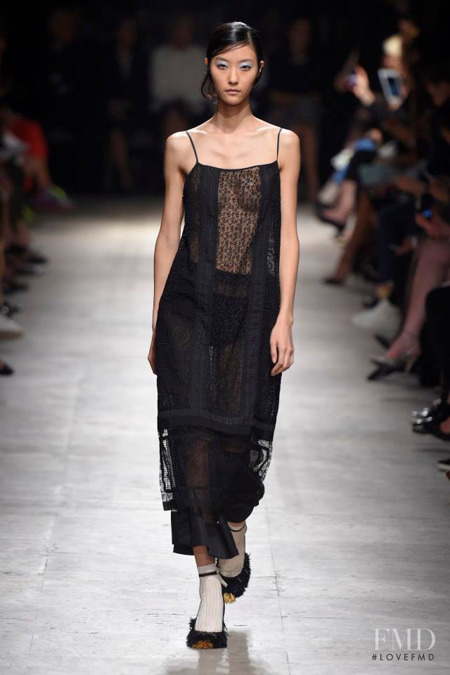 Ji Hye Park featured in  the Rochas fashion show for Spring/Summer 2015