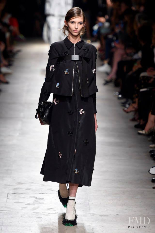 Anastasia Lagune featured in  the Rochas fashion show for Spring/Summer 2015