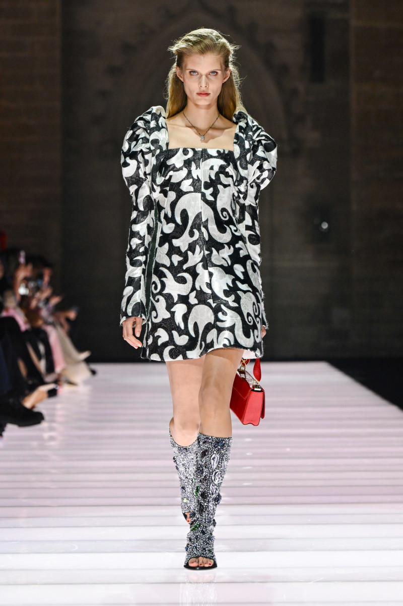 Ida Heiner featured in  the Louis Vuitton fashion show for Cruise 2026