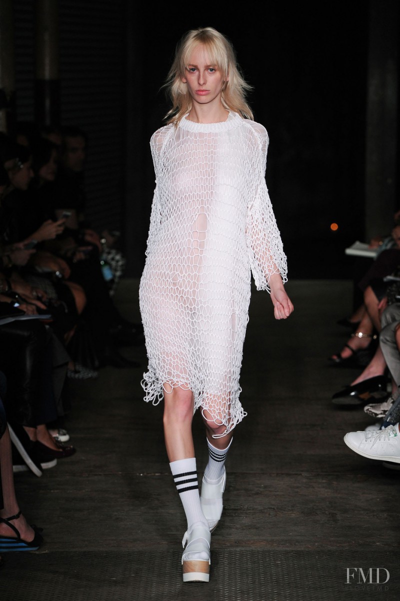 Lili Sumner featured in  the Joseph fashion show for Spring/Summer 2015