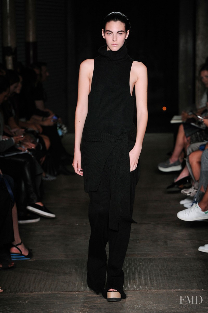 Vittoria Ceretti featured in  the Joseph fashion show for Spring/Summer 2015