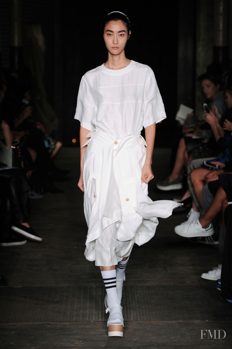 Ji Hye Park featured in  the Joseph fashion show for Spring/Summer 2015