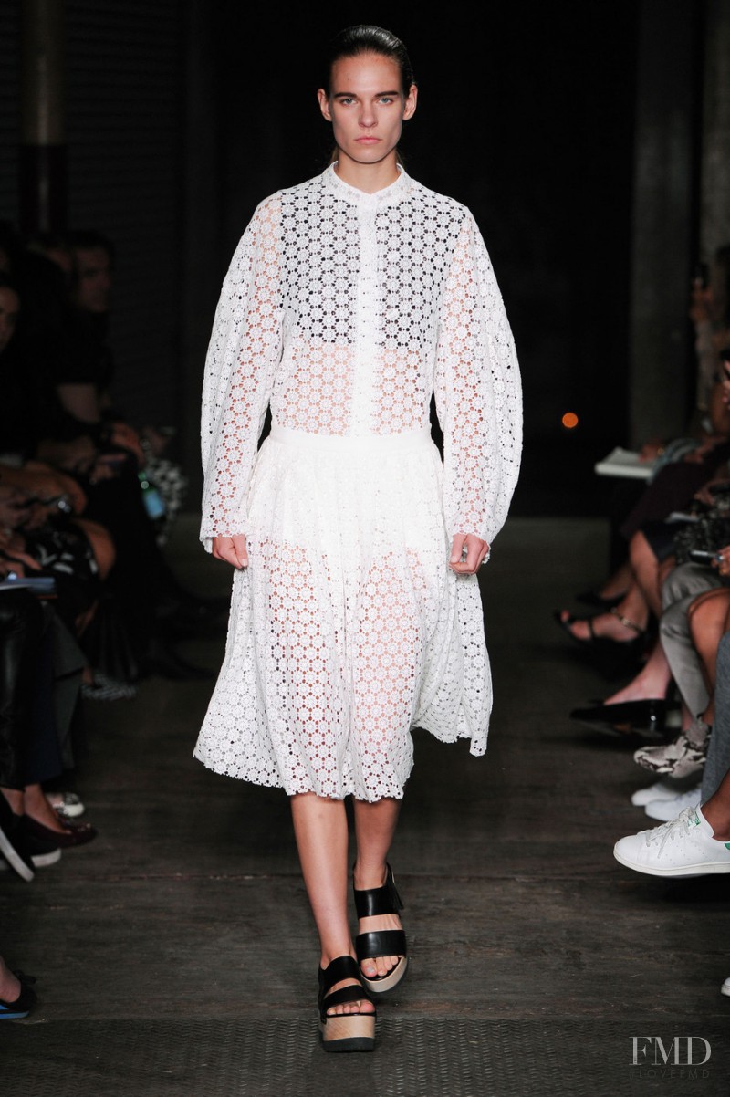 Katharina Hessen featured in  the Joseph fashion show for Spring/Summer 2015