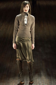 Veronique Branquinho fashion show for Spring/Summer 2003