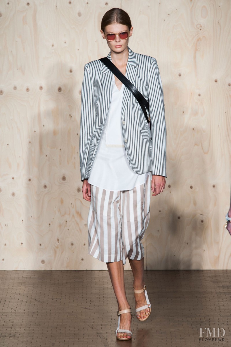 Alexandra Elizabeth Ljadov featured in  the Paul Smith fashion show for Spring/Summer 2015