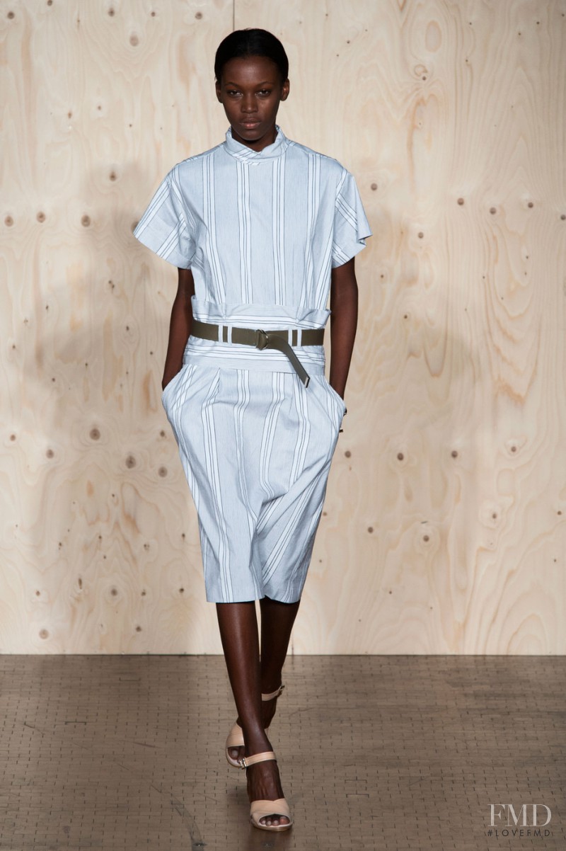 Kai Newman featured in  the Paul Smith fashion show for Spring/Summer 2015