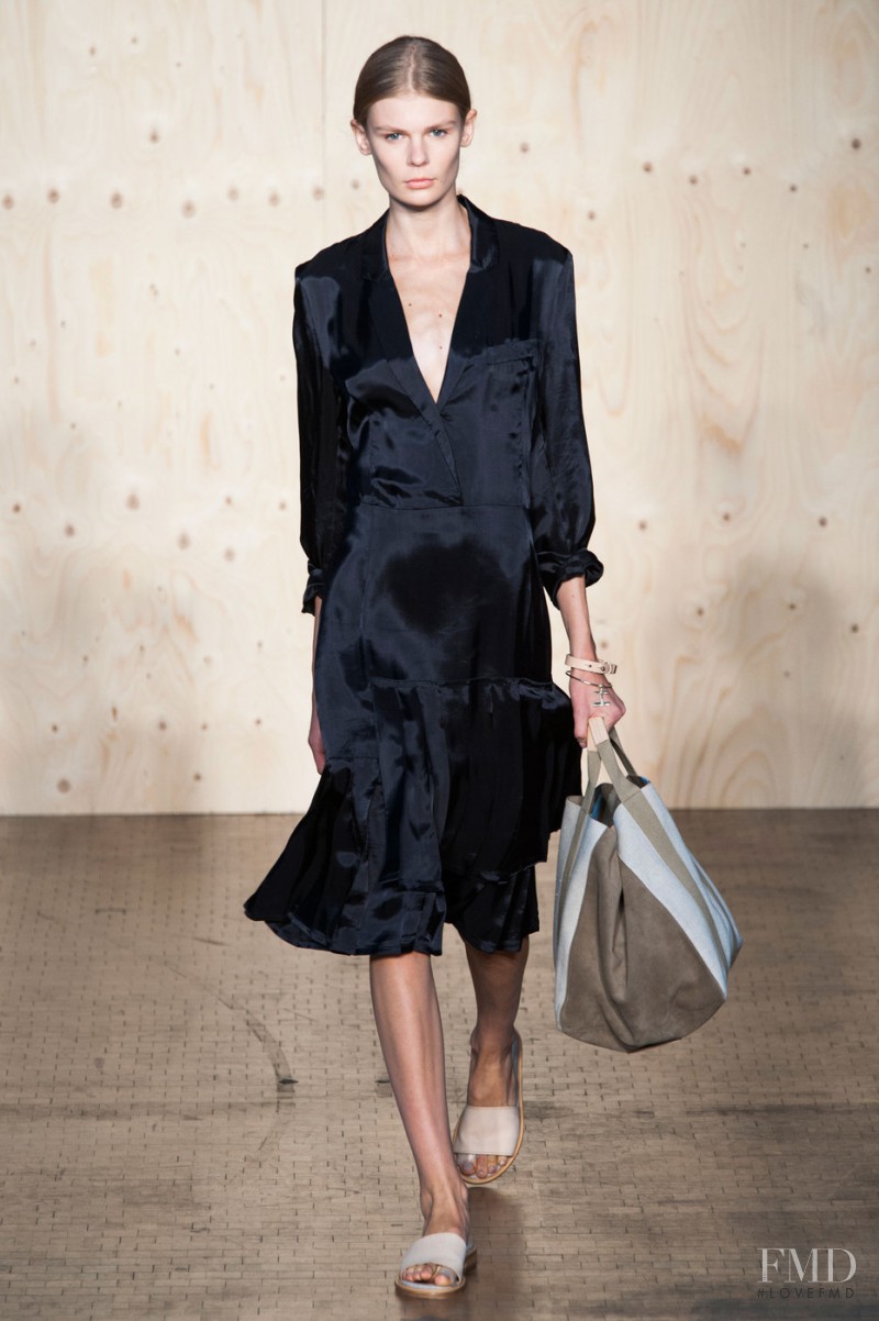 Alexandra Elizabeth Ljadov featured in  the Paul Smith fashion show for Spring/Summer 2015