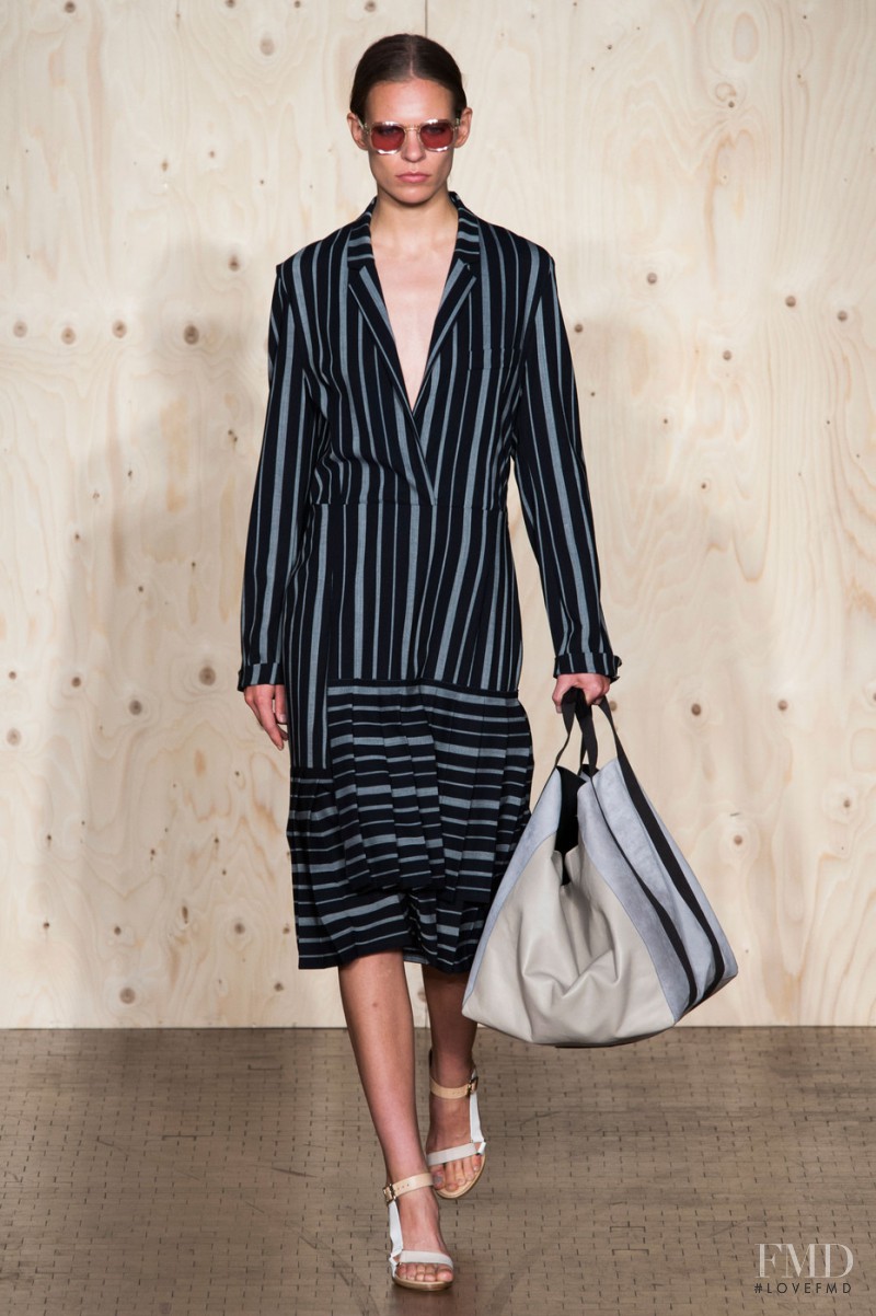 Katharina Hessen featured in  the Paul Smith fashion show for Spring/Summer 2015