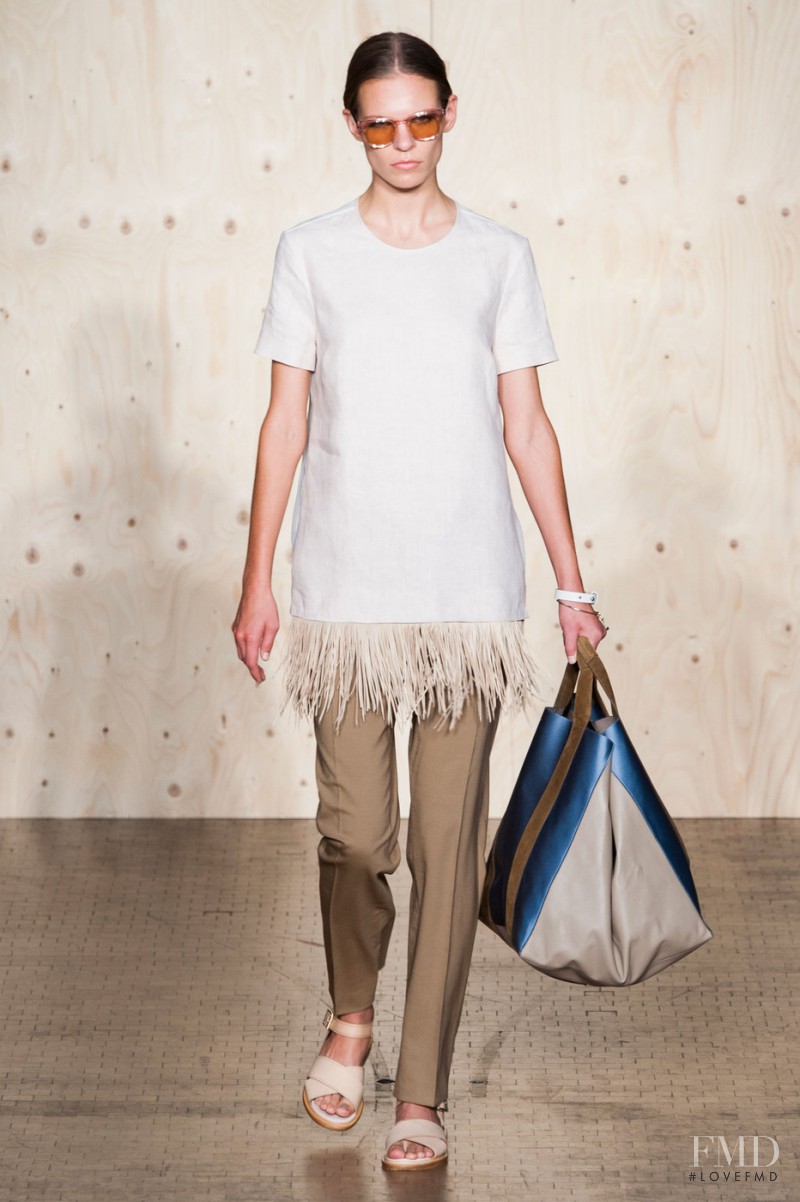 Katharina Hessen featured in  the Paul Smith fashion show for Spring/Summer 2015