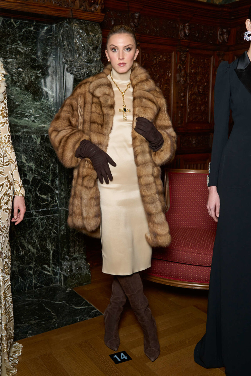 Dennis Basso fashion show for Autumn/Winter 2025