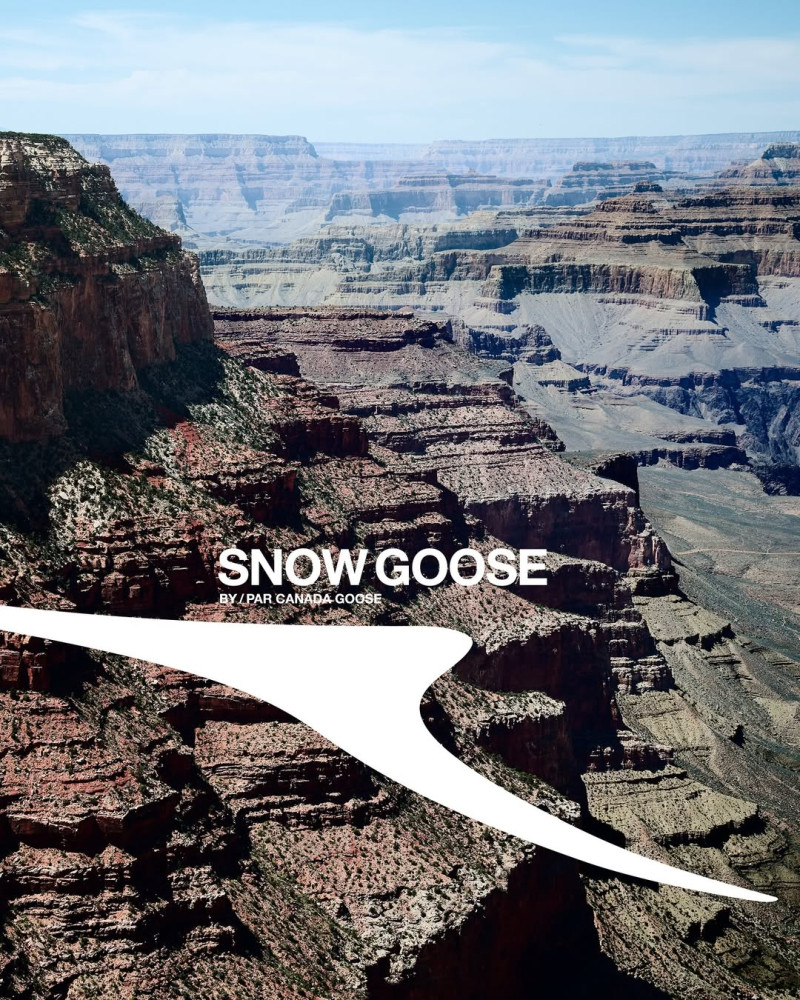 Canada Goose advertisement for Spring/Summer 2025