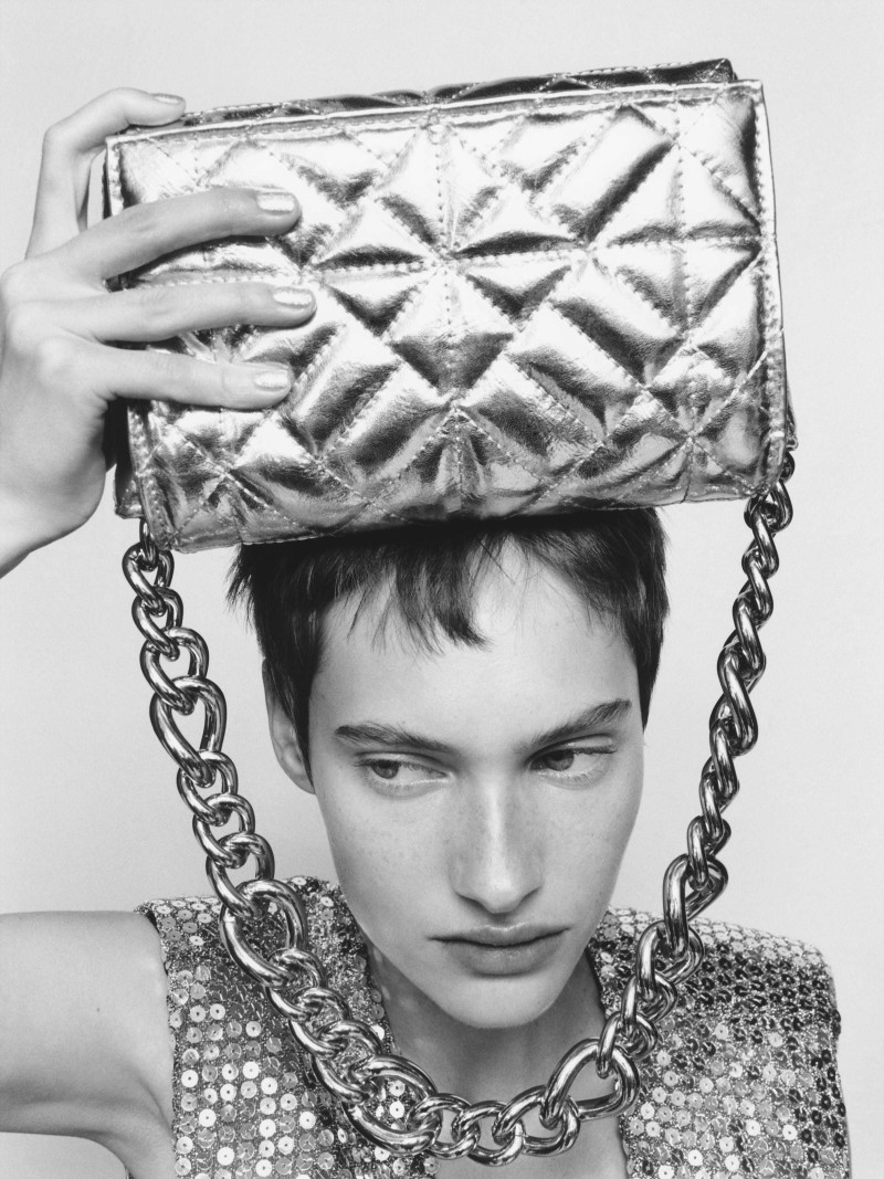 Greta Elisa Hofer featured in  the Zara Serie 89 advertisement for Winter 2021