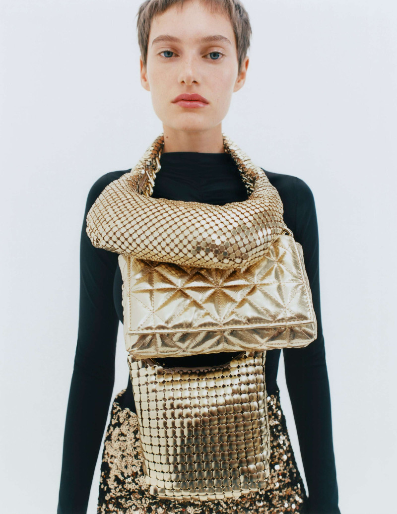 Greta Elisa Hofer featured in  the Zara Serie 89 advertisement for Winter 2021
