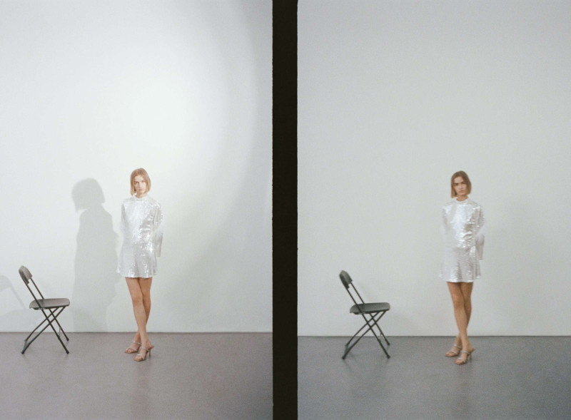 Quinn Elin Mora featured in  the Zara Serie 87 advertisement for Winter 2021