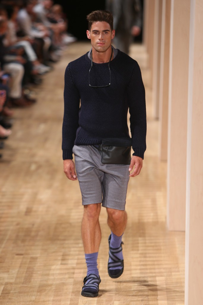 Chad White featured in  the Perry Ellis fashion show for Spring/Summer 2015