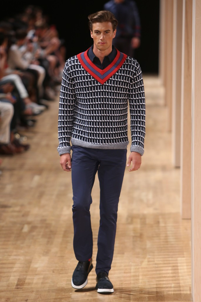 Perry Ellis fashion show for Spring/Summer 2015