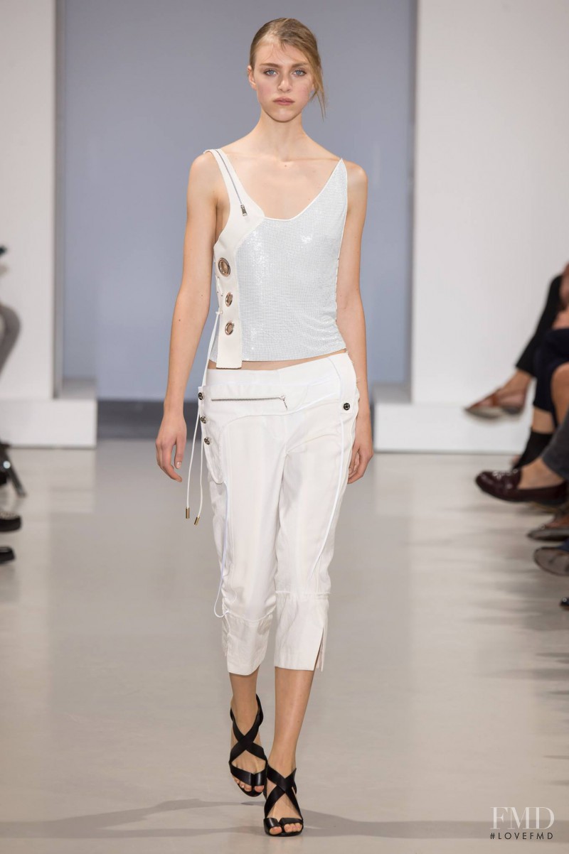 Hedvig Palm featured in  the Paco Rabanne fashion show for Spring/Summer 2015