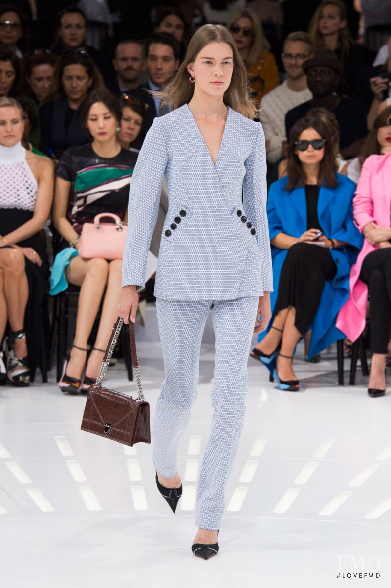 Eliza Hartmann featured in  the Christian Dior fashion show for Spring/Summer 2015