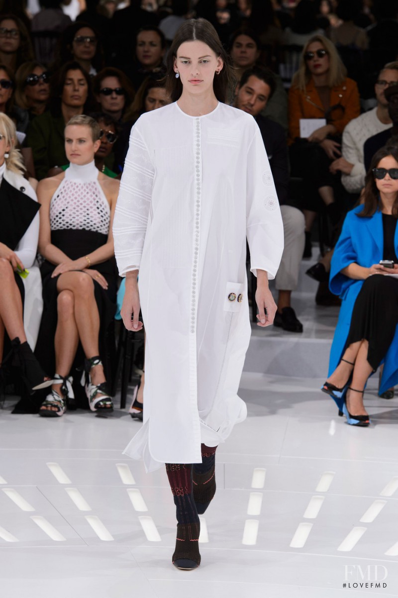 Amanda Murphy featured in  the Christian Dior fashion show for Spring/Summer 2015