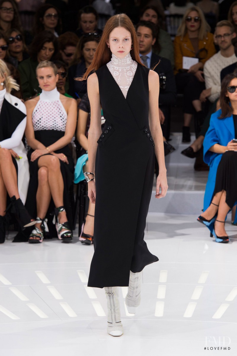 Natalie Westling featured in  the Christian Dior fashion show for Spring/Summer 2015