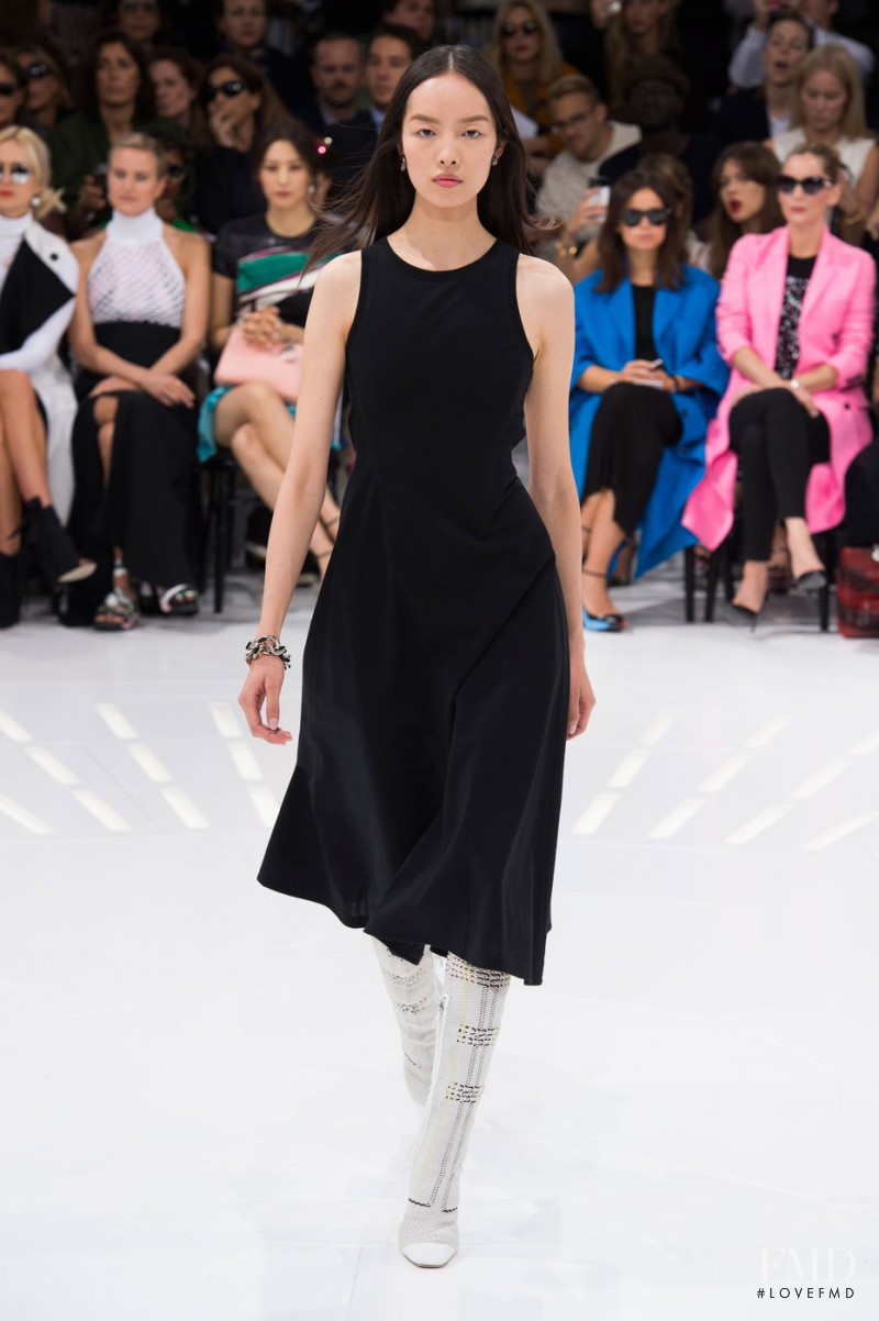 Fei Fei Sun featured in  the Christian Dior fashion show for Spring/Summer 2015