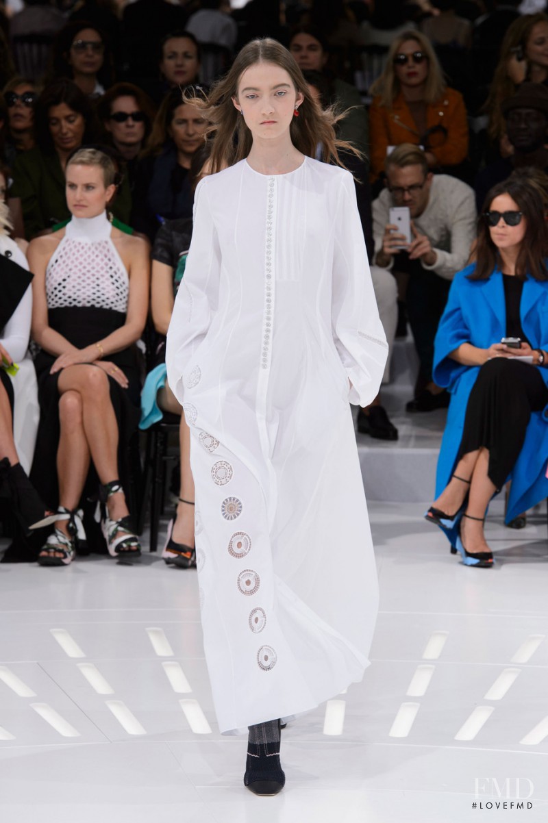 Kasia Jujeczka featured in  the Christian Dior fashion show for Spring/Summer 2015