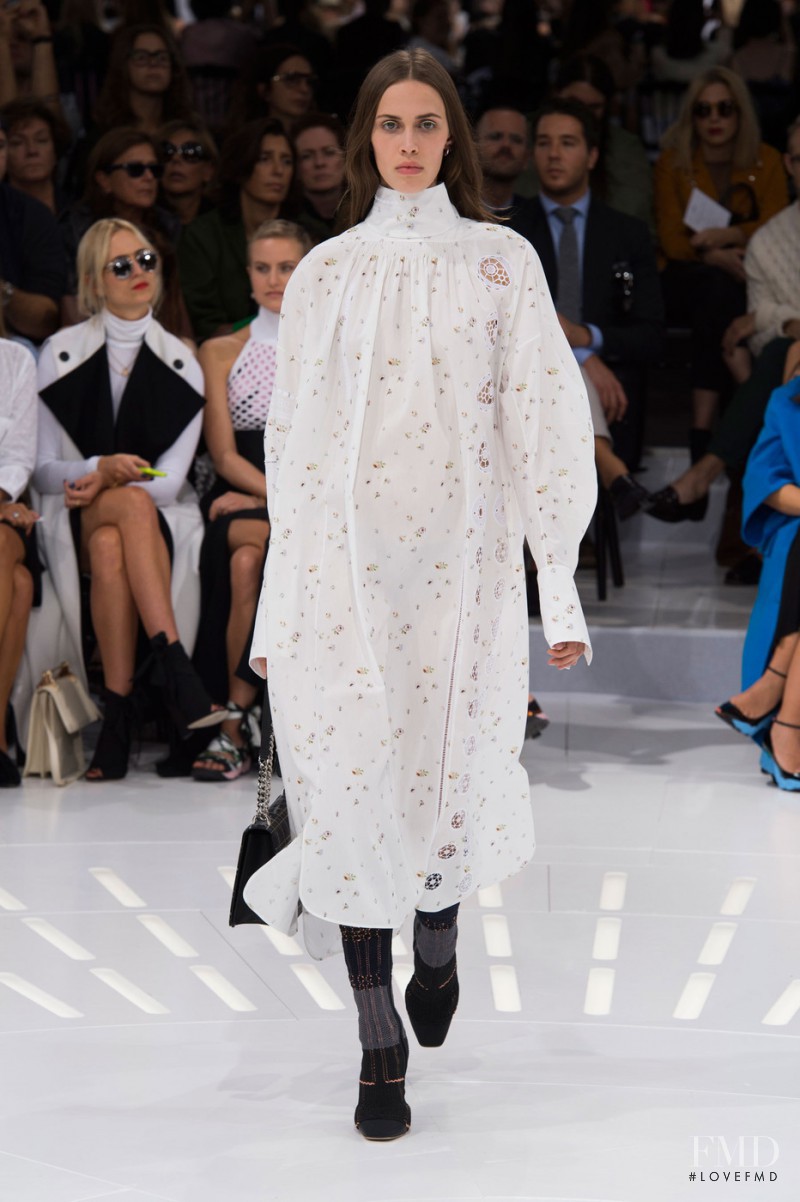 Georgia Hilmer featured in  the Christian Dior fashion show for Spring/Summer 2015
