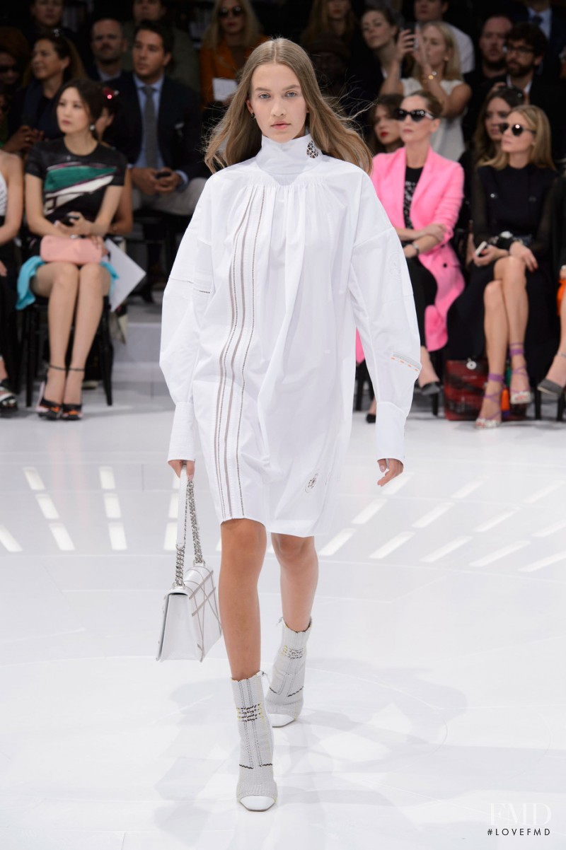 Paulina King featured in  the Christian Dior fashion show for Spring/Summer 2015