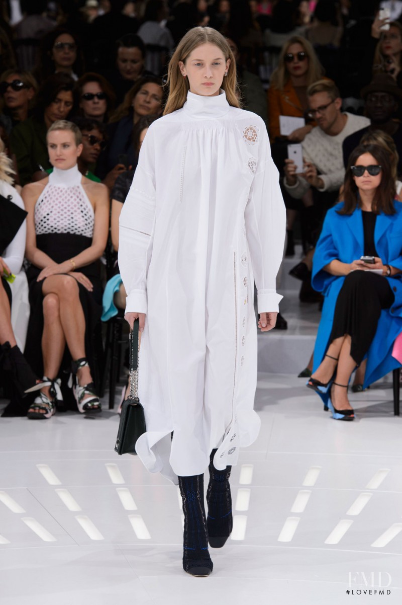 Melina Gesto featured in  the Christian Dior fashion show for Spring/Summer 2015