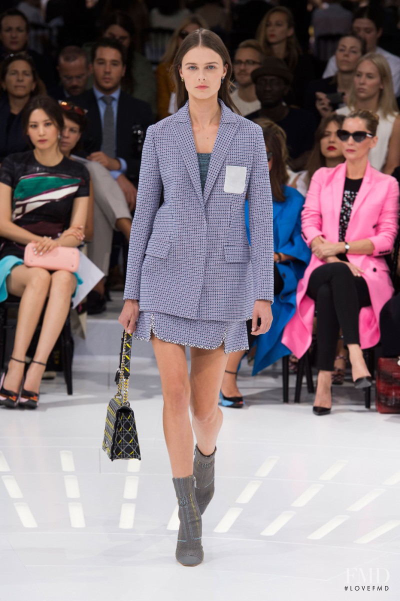 Vasilisa Pavlova featured in  the Christian Dior fashion show for Spring/Summer 2015