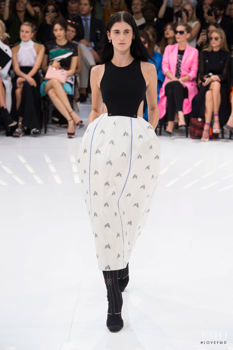 Daiane Conterato featured in  the Christian Dior fashion show for Spring/Summer 2015