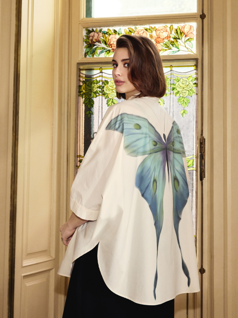 Marina Rinaldi Teresa Maccapani x Marina Rinaldi advertisement for Summer 2025