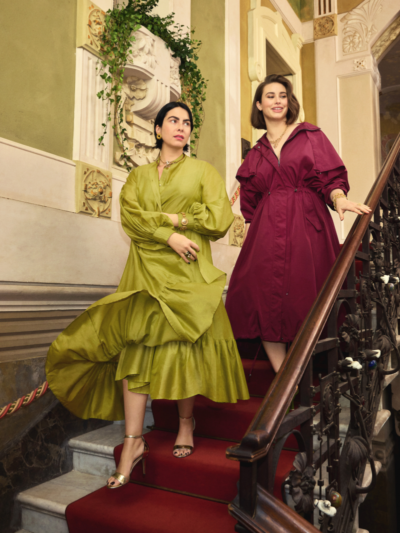 Marina Rinaldi Teresa Maccapani x Marina Rinaldi advertisement for Summer 2025