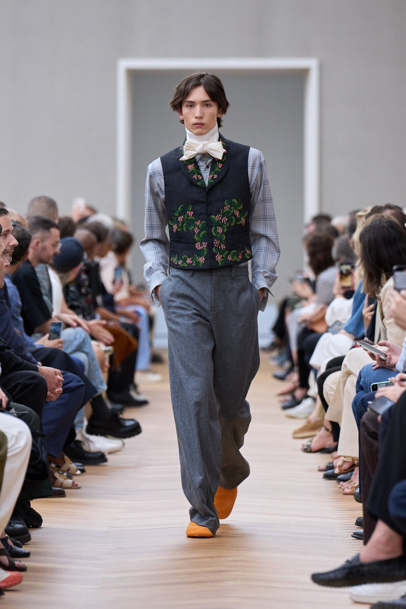Nicola Macchi featured in  the Dior Homme fashion show for Spring/Summer 2026