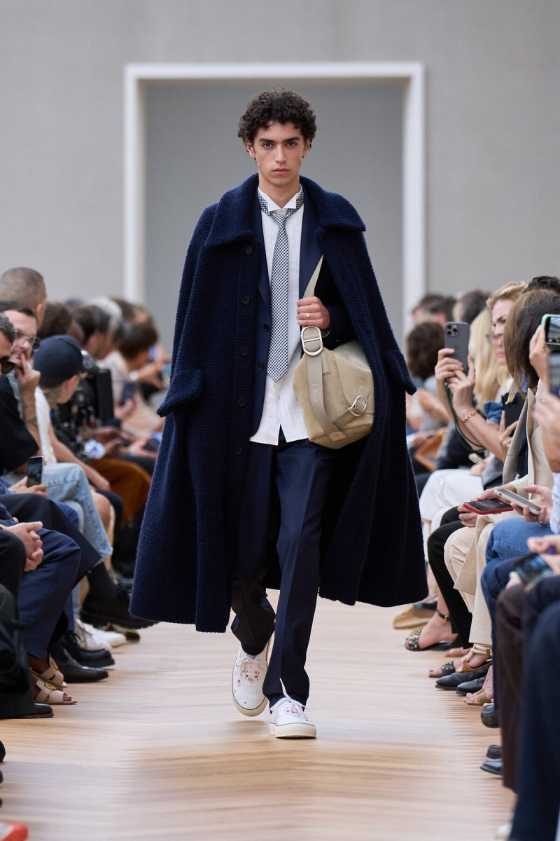 Nizar Marzouki featured in  the Dior Homme fashion show for Spring/Summer 2026