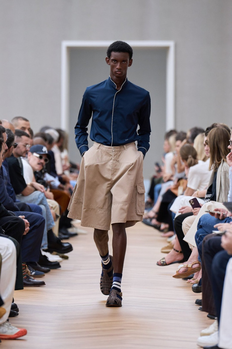Yahne Ba featured in  the Dior Homme fashion show for Spring/Summer 2026