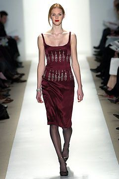 Badgley Mischka fashion show for Autumn/Winter 2004