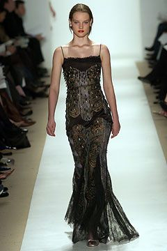Badgley Mischka fashion show for Autumn/Winter 2004