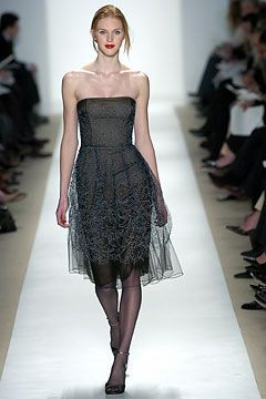 Badgley Mischka fashion show for Autumn/Winter 2004