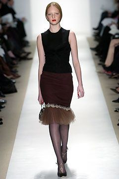 Badgley Mischka fashion show for Autumn/Winter 2004