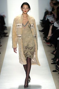 Badgley Mischka fashion show for Autumn/Winter 2004