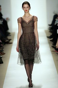 Badgley Mischka fashion show for Autumn/Winter 2004