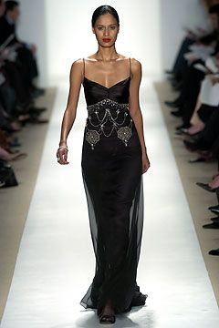 Badgley Mischka fashion show for Autumn/Winter 2004