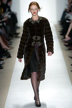 Badgley Mischka fashion show for Autumn/Winter 2004