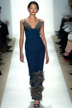 Badgley Mischka fashion show for Autumn/Winter 2004
