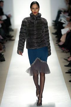 Badgley Mischka fashion show for Autumn/Winter 2004