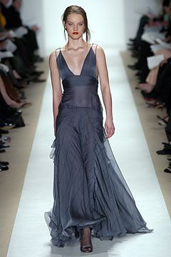 Badgley Mischka fashion show for Autumn/Winter 2004