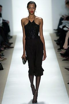Badgley Mischka fashion show for Autumn/Winter 2004