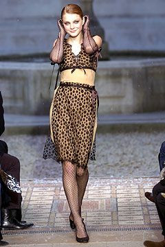 Michel Klein Cher fashion show for Autumn/Winter 2004