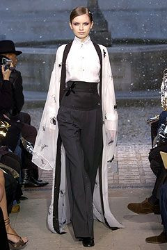 Michel Klein Cher fashion show for Autumn/Winter 2004